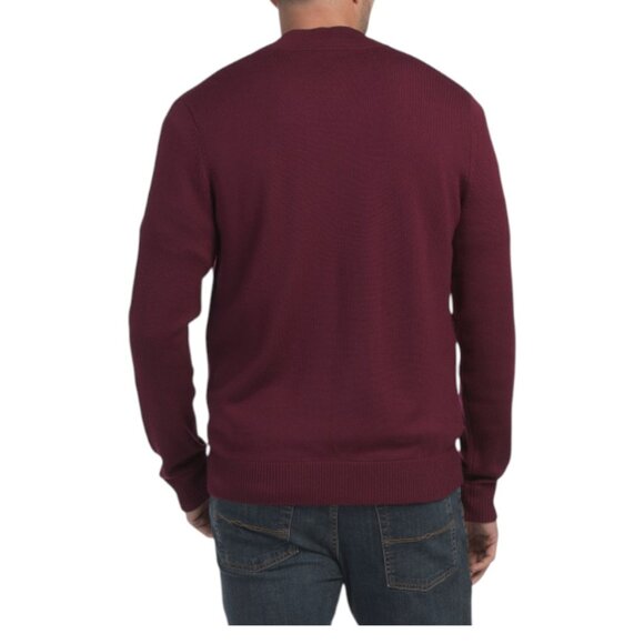 GREYSON Wool Sagaponack Full Zip Sweater - Picture 2 of 2